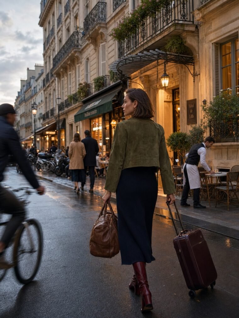 KODA arriving somewhere else xe2x80x94 a small European station or coastal old town street